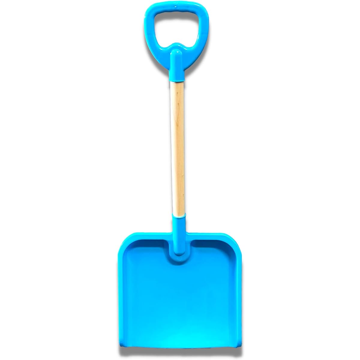 Back Bay Play 30 Kids Snow Shovel - Toddler Wooden Shovel with Plastic Handle and Scoop, Outdoor Snow Toy for Kids (1 Pack)