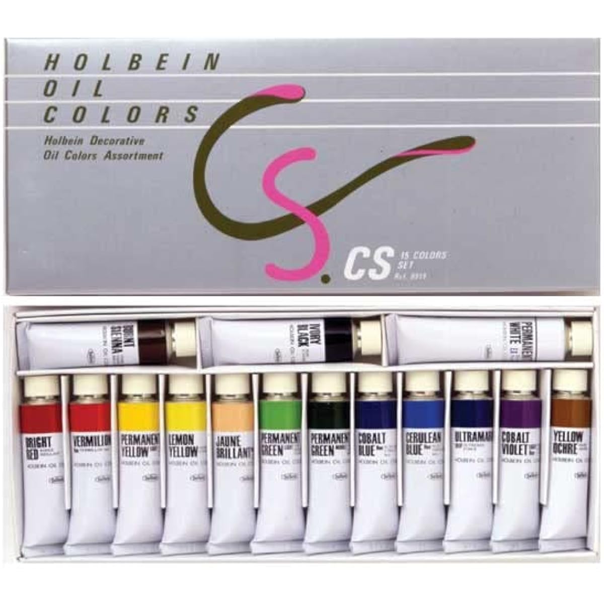 Holbein oil paint H903 DH set H903 (20ml 18 colors + 50ml white 2 colors) 00903