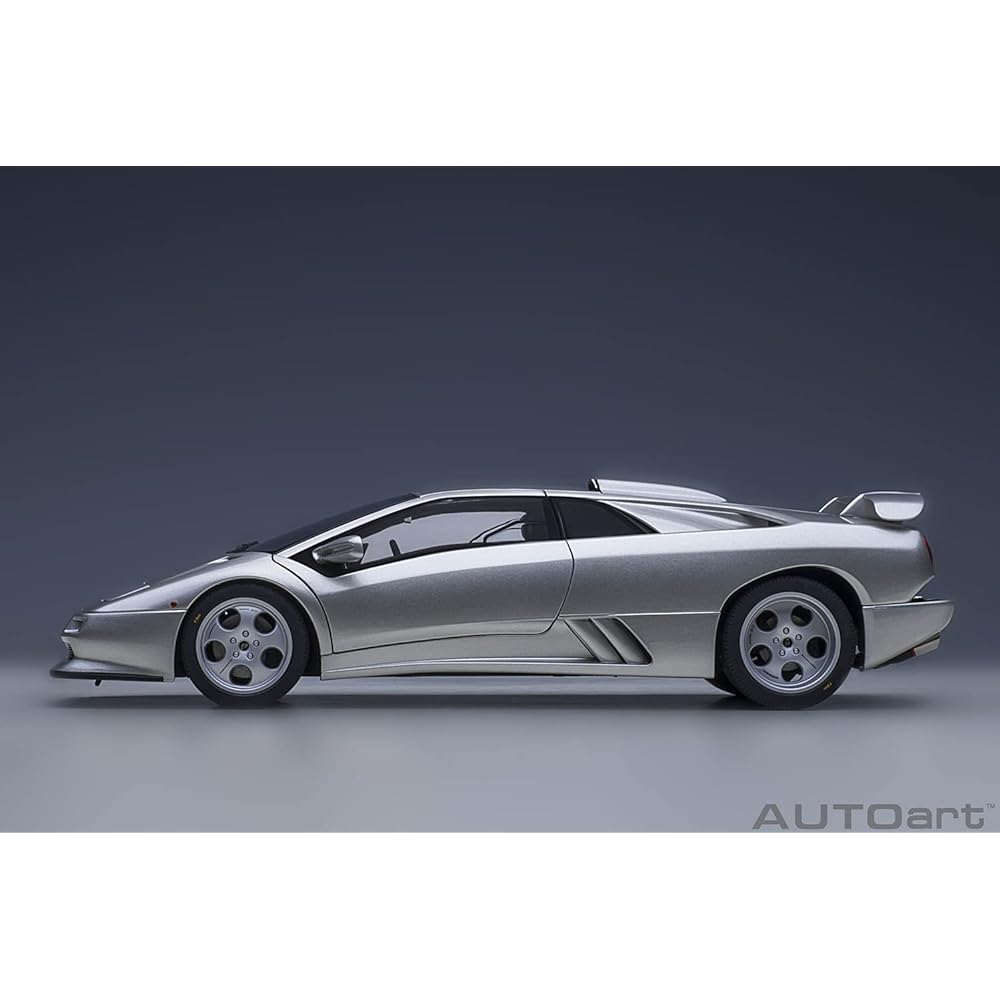 AUTOart 1/18 Lamborghini Diablo SE30 Jota TITANIO/Metallic Silver Finished Product 79143