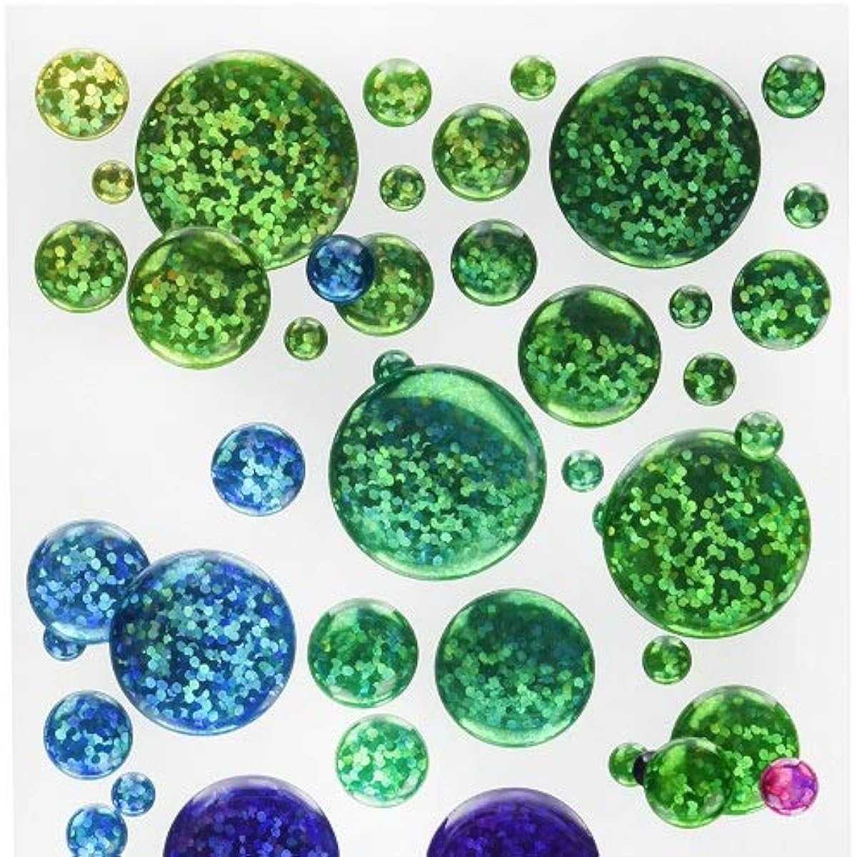 Sticko Sticker Dimensional - Colorful Circles (89 pieces) SPEWP62