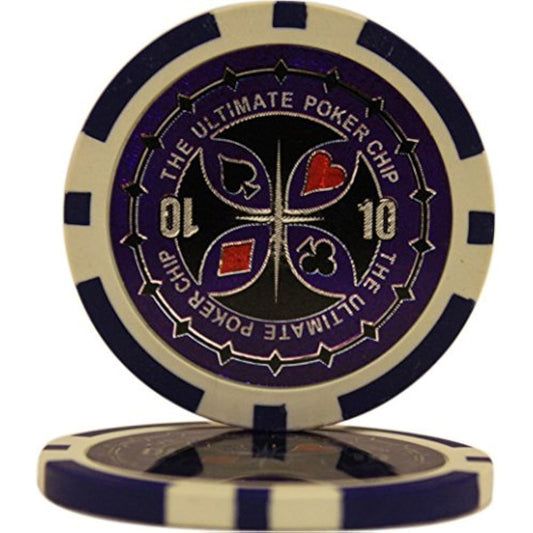 50 $10 Ultimate Casino Clay Composite 14 Gram Poker Chips