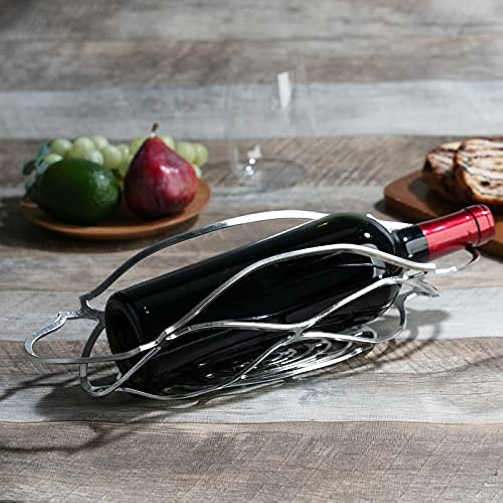 [Nousaku Red Cotton Ribbon Wrapping with Japanese Paper] KAGO - Oval - L 34 x 21cm Tin Basket Oval L