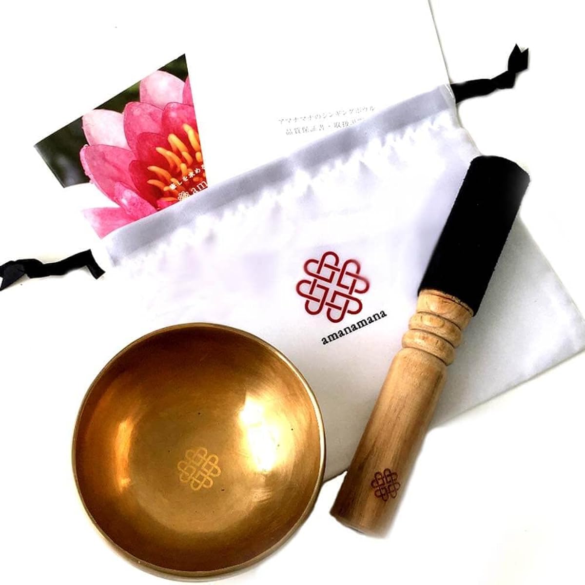 Singing Bowl Tibetan Singing Bowl Tiny 10cm [Amana Mana Official] Purification Healing Overtone Meditation Professional/Association Certified