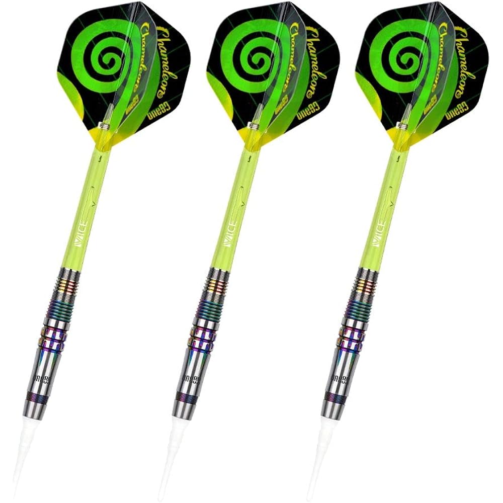 One80 CHAMELEON AQUAMARINE 2BA dart barrel dart set