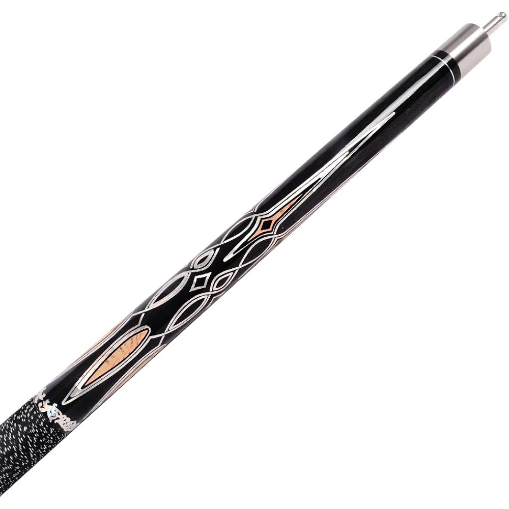 Cuesoul 57 Inch 21 Oz Quick Release Joint Cue Stick + Cleaning Towel + Joint Protector
