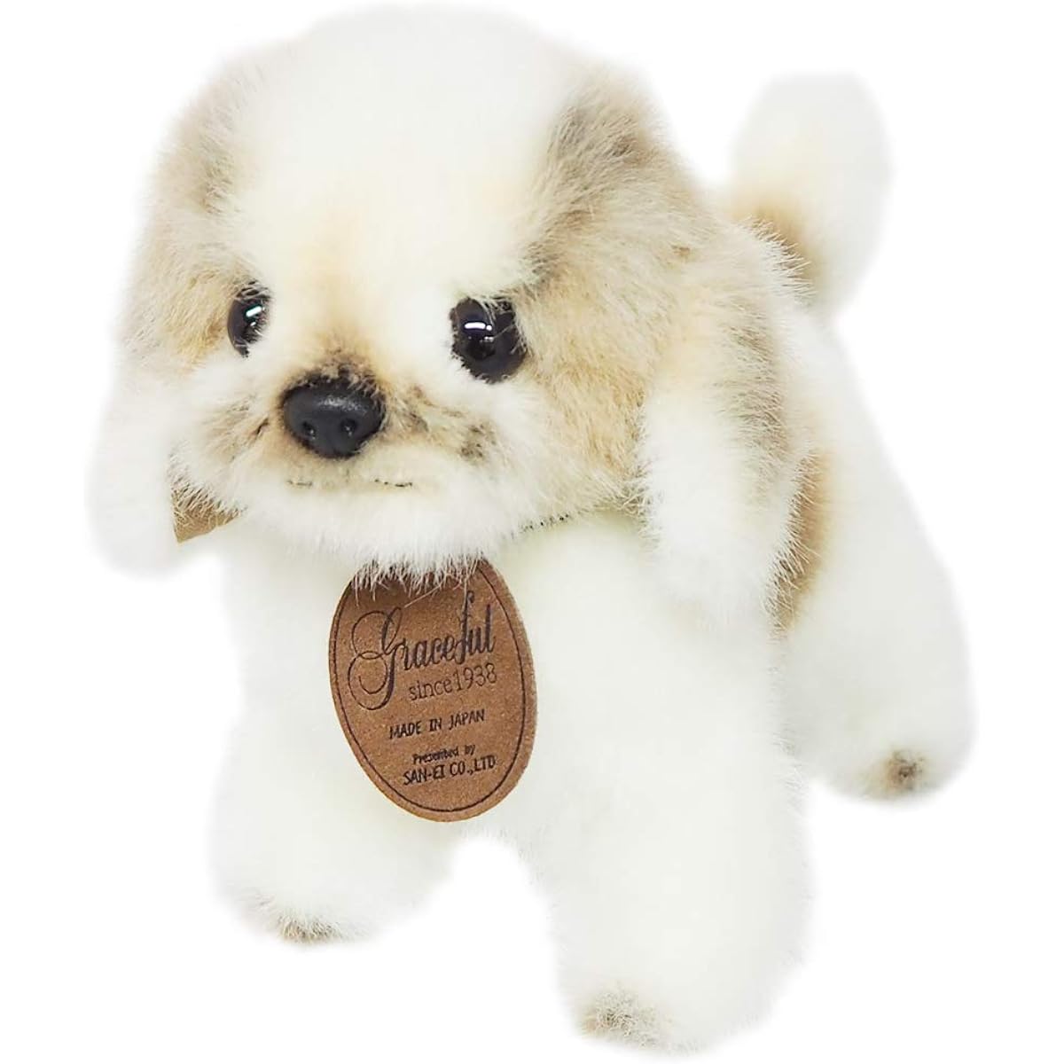 San-Ei Boeki Original Plush Toy Graceful (Made in Japan) Puppy Series Shih Tzu Standing W10 x D17 x H16cm Dog I-6856