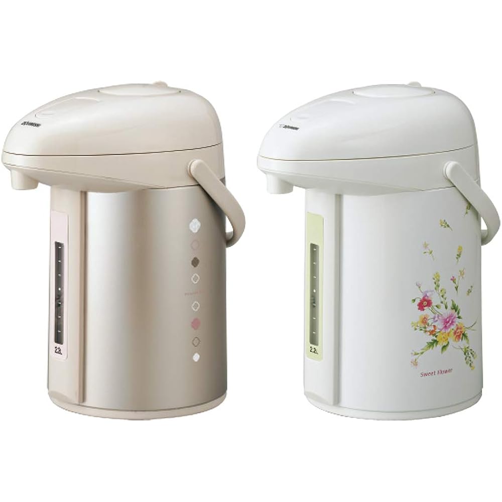 Zojirushi AB-RX22-FY Natural Bouquet Just Press Pot [Glass Air Pot (2.2L)]