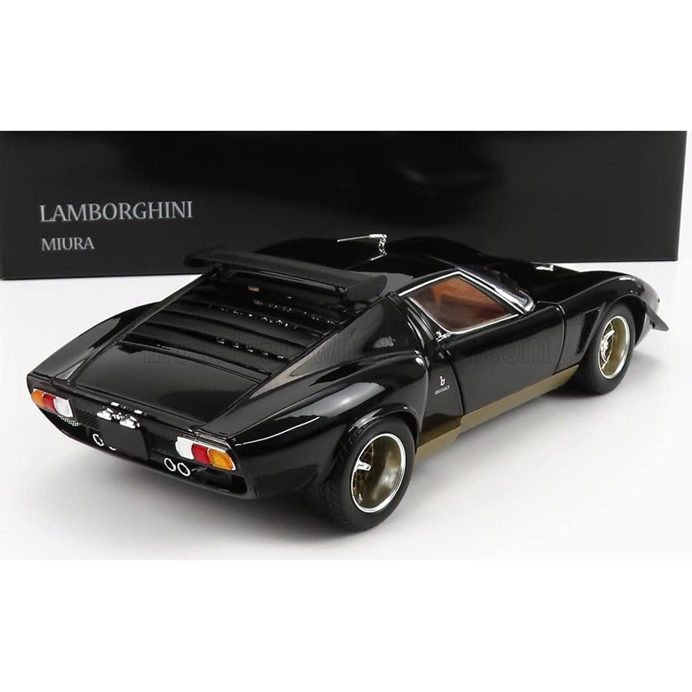 Kyosho Original 1/18 Lamborghini Miura SVR Black Finished Product KS08319BKG