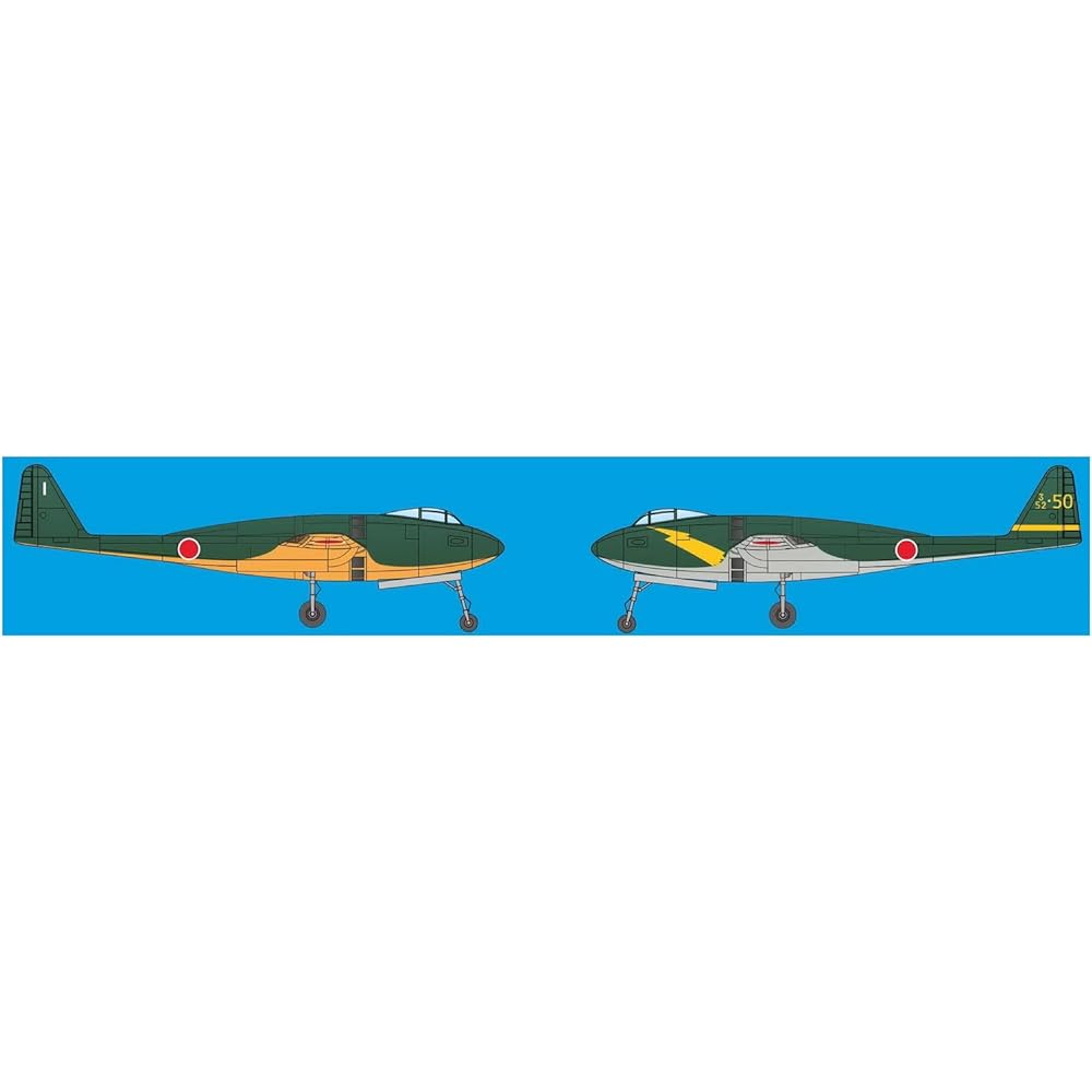Micromil 1/72 Japanese Navy Mitsubishi J4M Local Fighter Senden Sakae Jet Engine Plastic Model MKR72-024