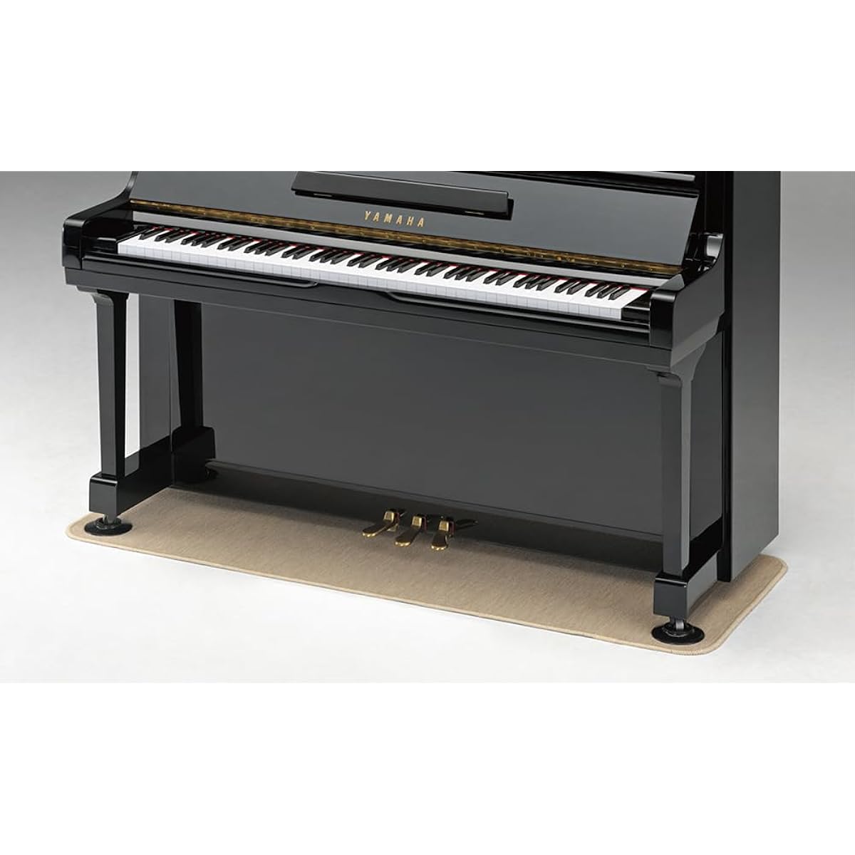 SICA-UP Soundproof Carpet for Upright Pianos, Beige. Not available for delivery to Okinawa and Hokkaido.