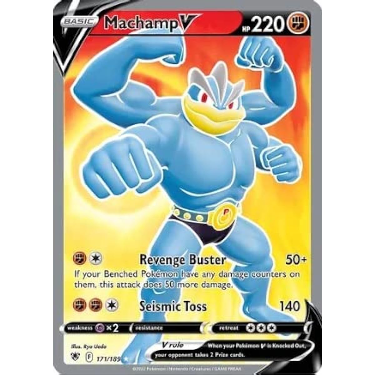 Machamp V - 171/189 - Full Art Ultra Rare - Sword & Shield - Astral Radiance