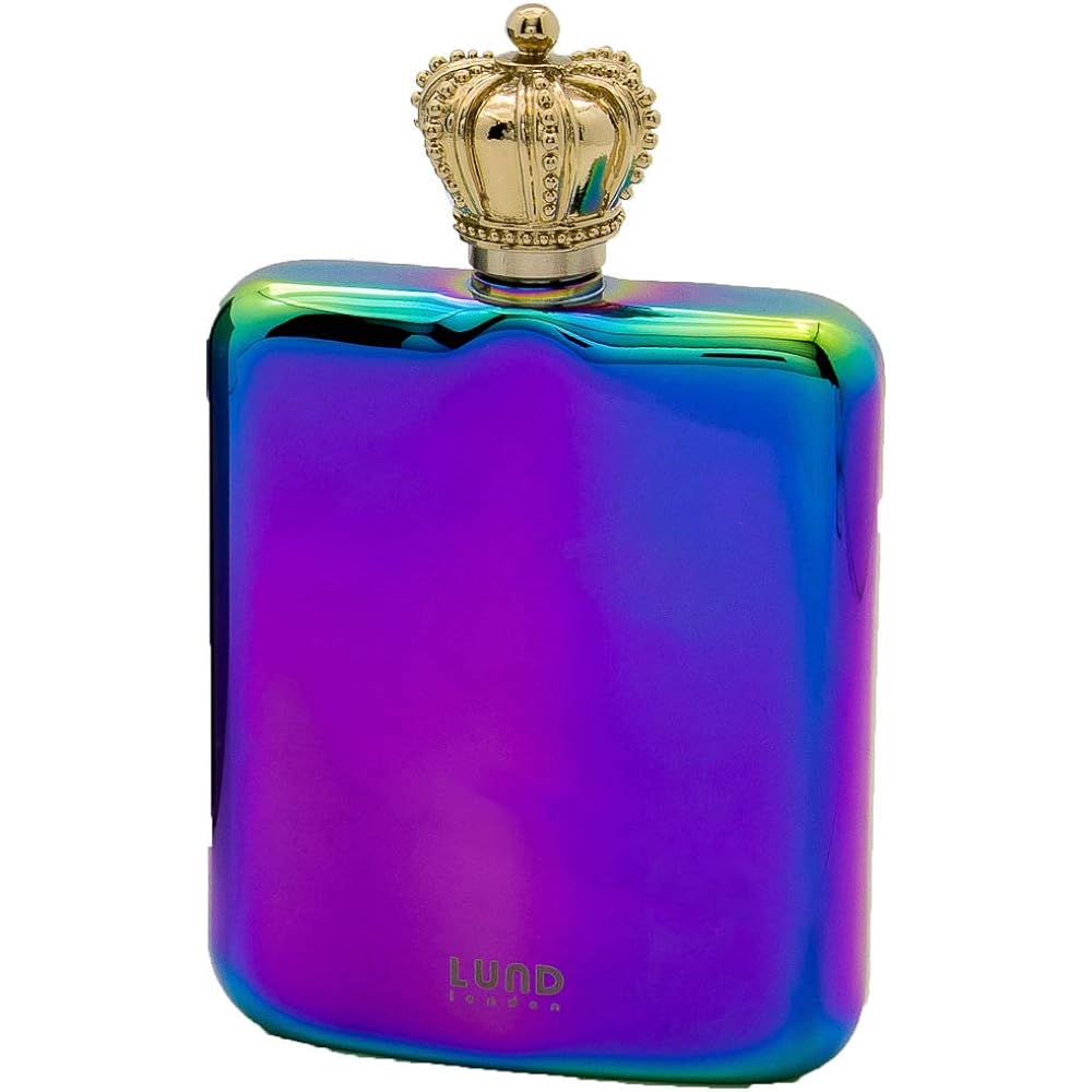 Lund London Mug Antique Brass 200g Lund Luxe Crown Hip Flask 7011