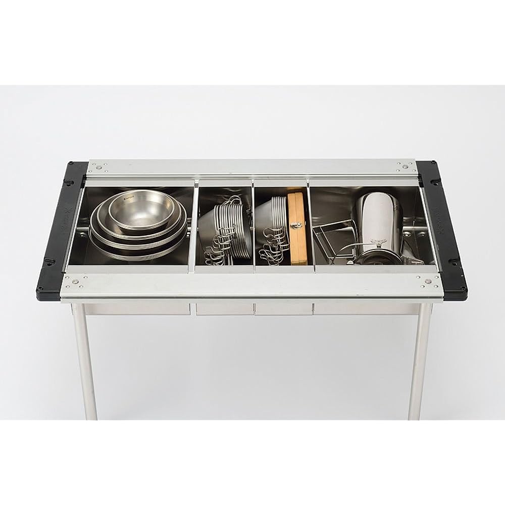 Snow Peak Stainless Steel Box Half Unit CK-025