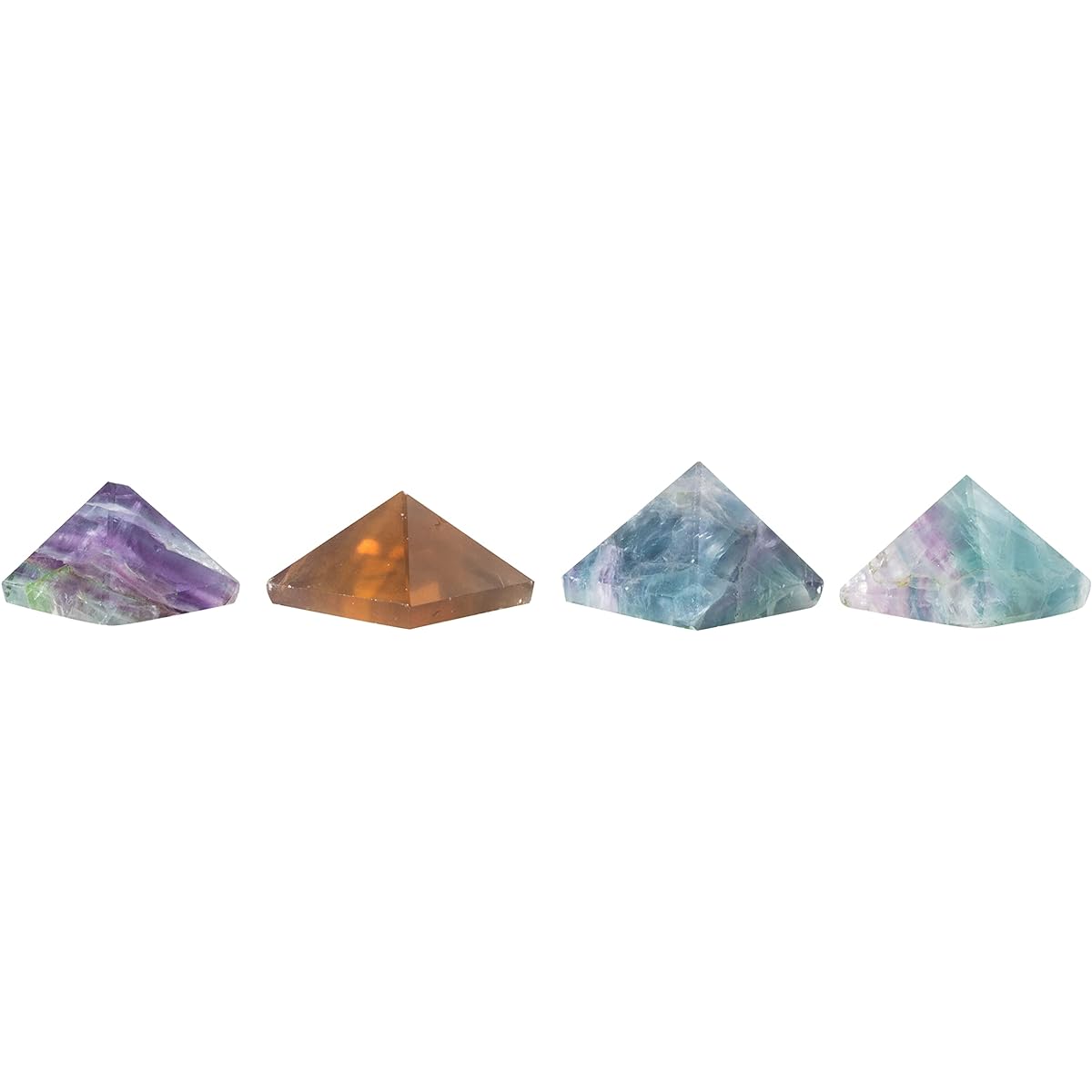 Chrysalis Stone | Fluorite Pyramid | Mini | 1 piece