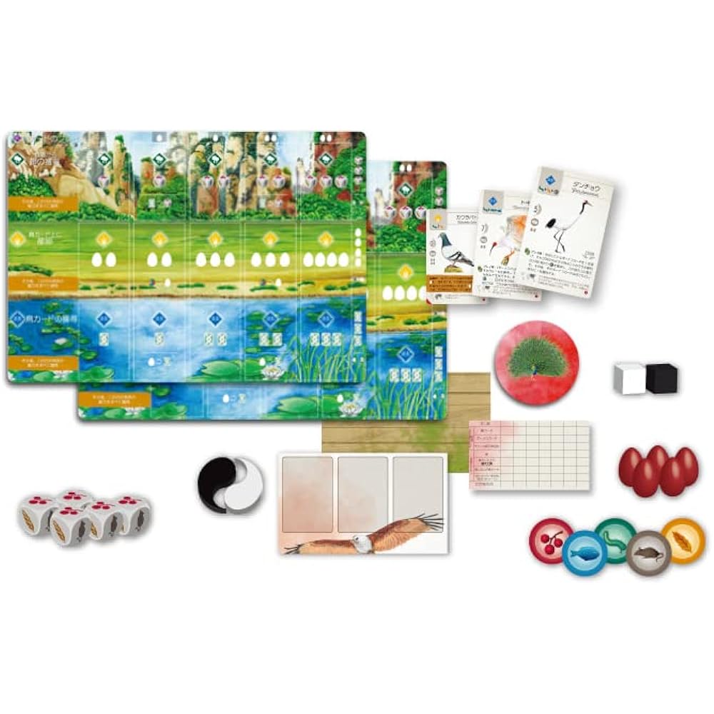 Arclight Wingspan Wings of the East Complete Japanese Version (For 1-2 (6-7) people, 40-70 minutes, For ages 14 and over) Board game