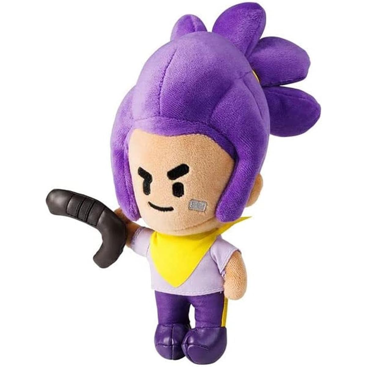 Brawl Stars Plush Buddy | 7" Tall Collectible | Brawl Stars Plush | Shelly Plush | Brawl Stars Licensed Toy Plush