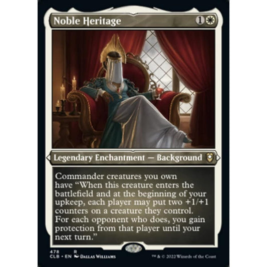 Magic: The Gathering - Noble Legacy (478) - Etching - Foil - Battle of Baldur's Gate