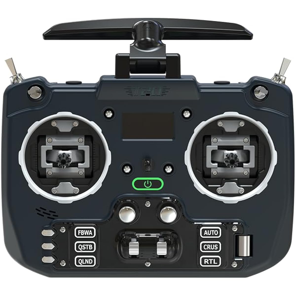 Jumper T20 V2 1000mW ELRS-2.4G OLED Screen with Auxiliary Throttle Button, Certified in Japan, for RC Drones/Helicopters/Airplanes, Mode 2