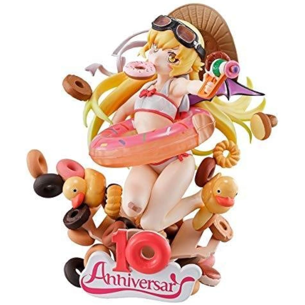 Banpresto TV Anime 10th Anniversary Ichiban Kuji Monogatari Series A Prize Akio Watanabe O.D.C. Shinobu Oshino Figure