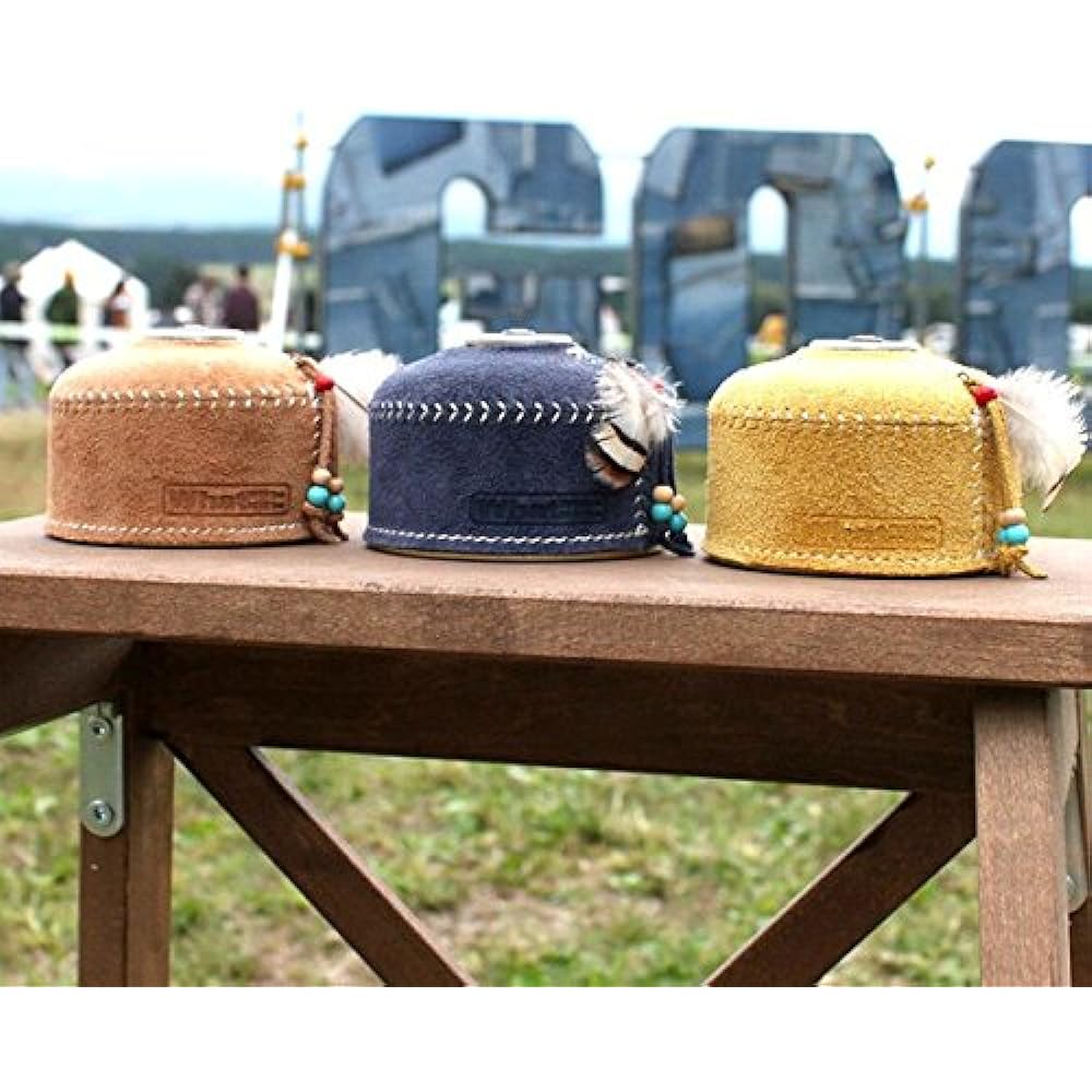 What will be will be suede leather OD gas can cover (medium: 230g/250g size) khaki