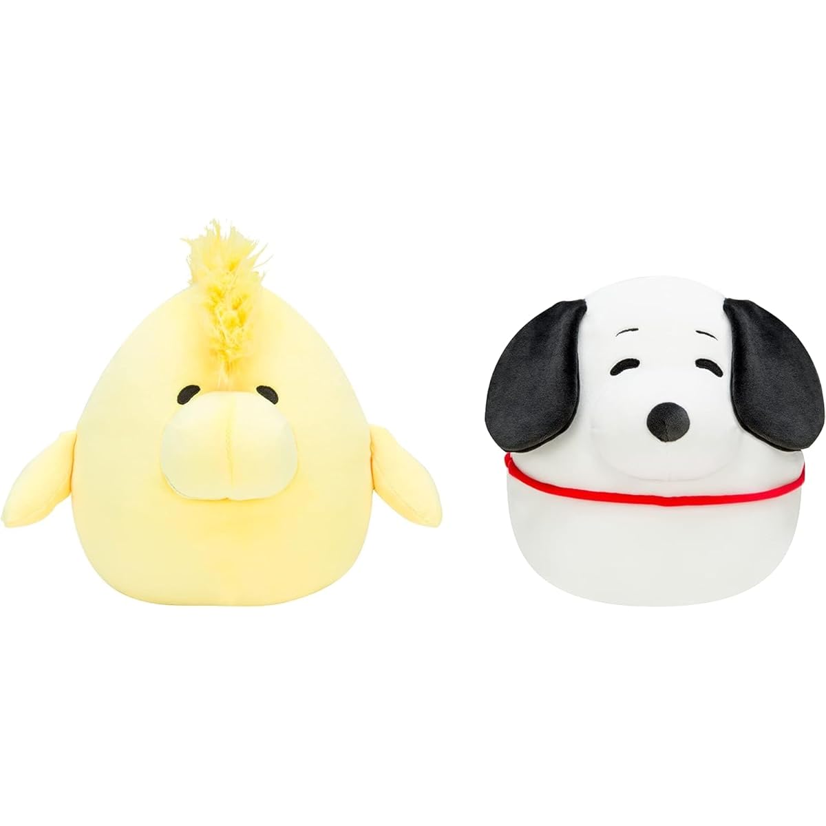 Squishmallow Peanuts 8" 2 Pack Plush Toys - Add Snoopy and Woodstock to Your Squad, Ultra Soft Stuffed Animals, Large Plush Toys, Official Kelly Toys