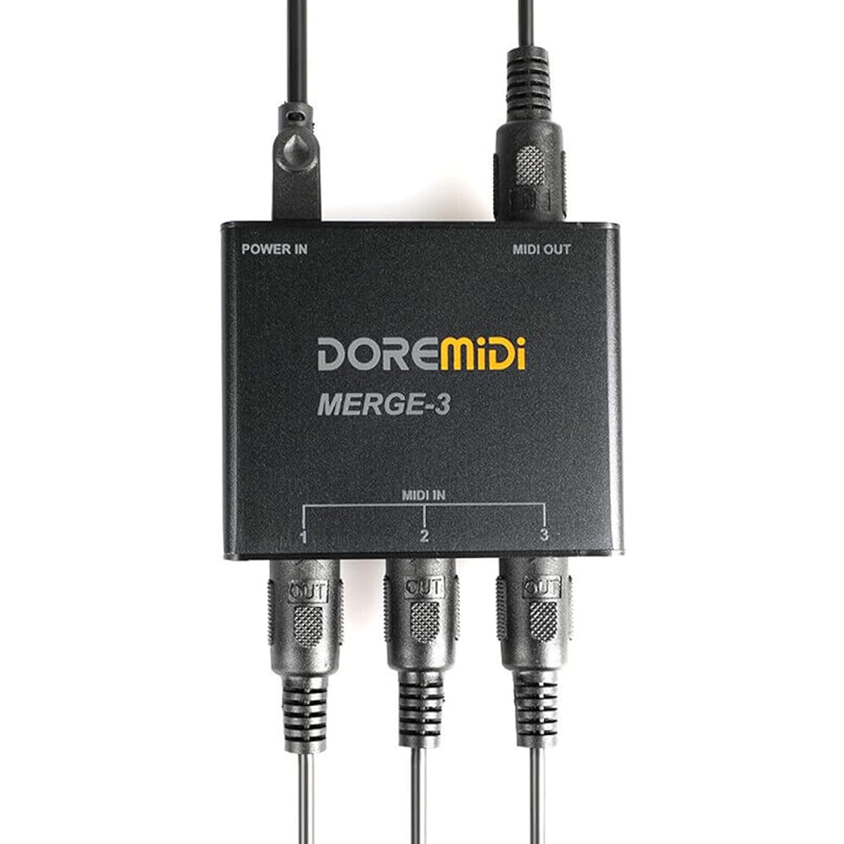 DOREMiDi MIDI Merge-3 MIDI input 2 MIDI output USB power supply MERGE-3 compatible