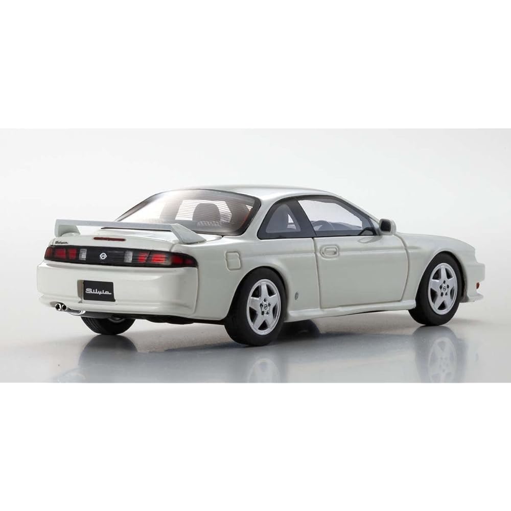 Kyosho Original 1/43 Nissan Silvia K's (S14) White Finished Product KSR43112W