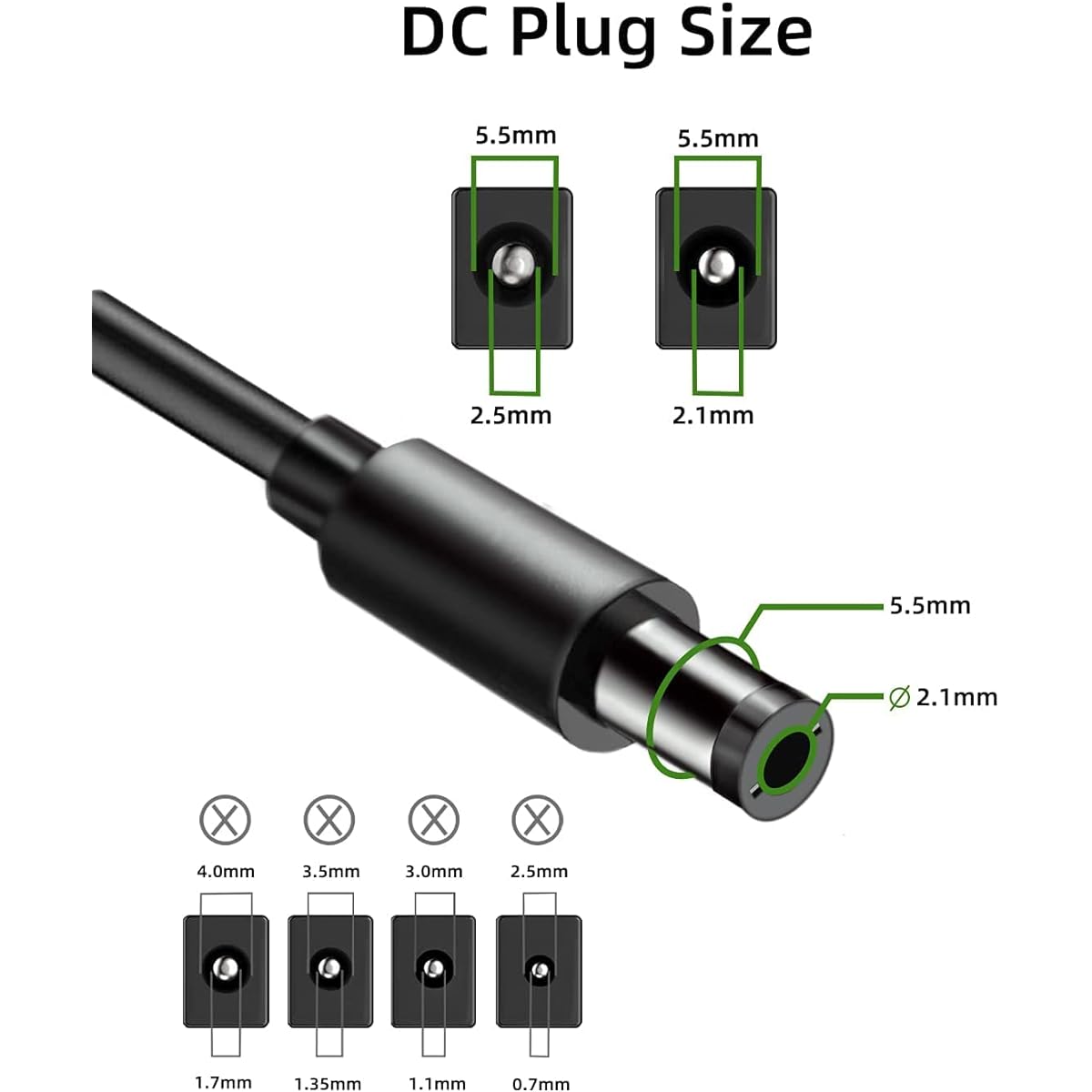 12V 1A 1000mA Adapter Power Supply Home Security Camera CCTV Surveillance System [AC 100-240 - DC 12 Volt 1 Amp]
