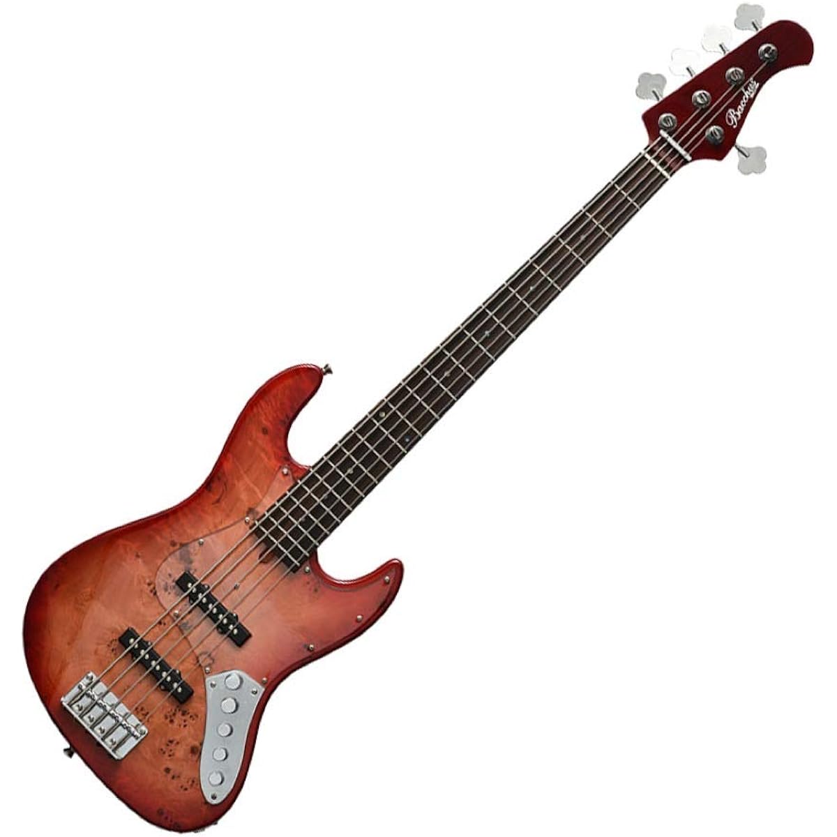 BACCHUS WJB5-BP Act RD-B 5-string electric bass
