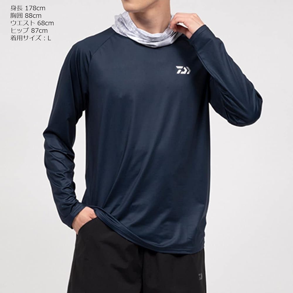 DAIWA Wear/Shirt Ice Dry (R) High Neck Rash Guard DE-6023 WM~3XL Various
