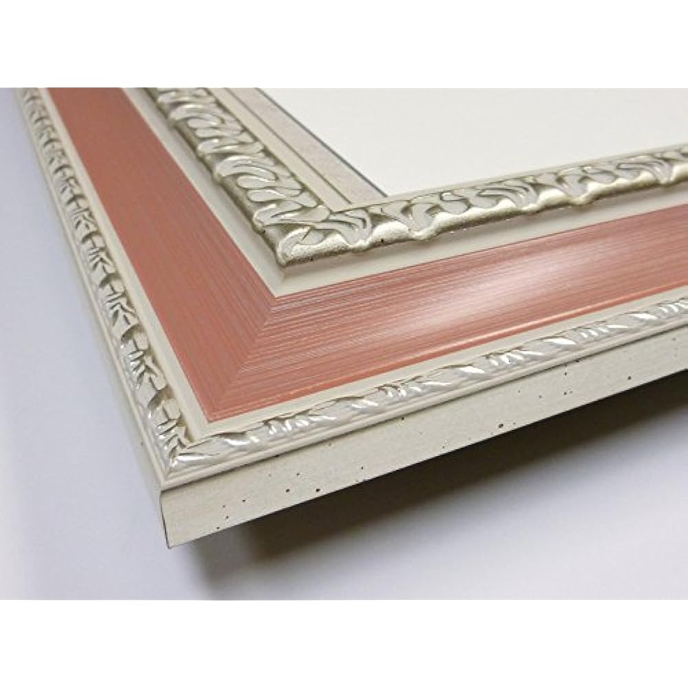 Large oil painting frame 8145 Acrylic specification with wall hook (F10, S/Rose)