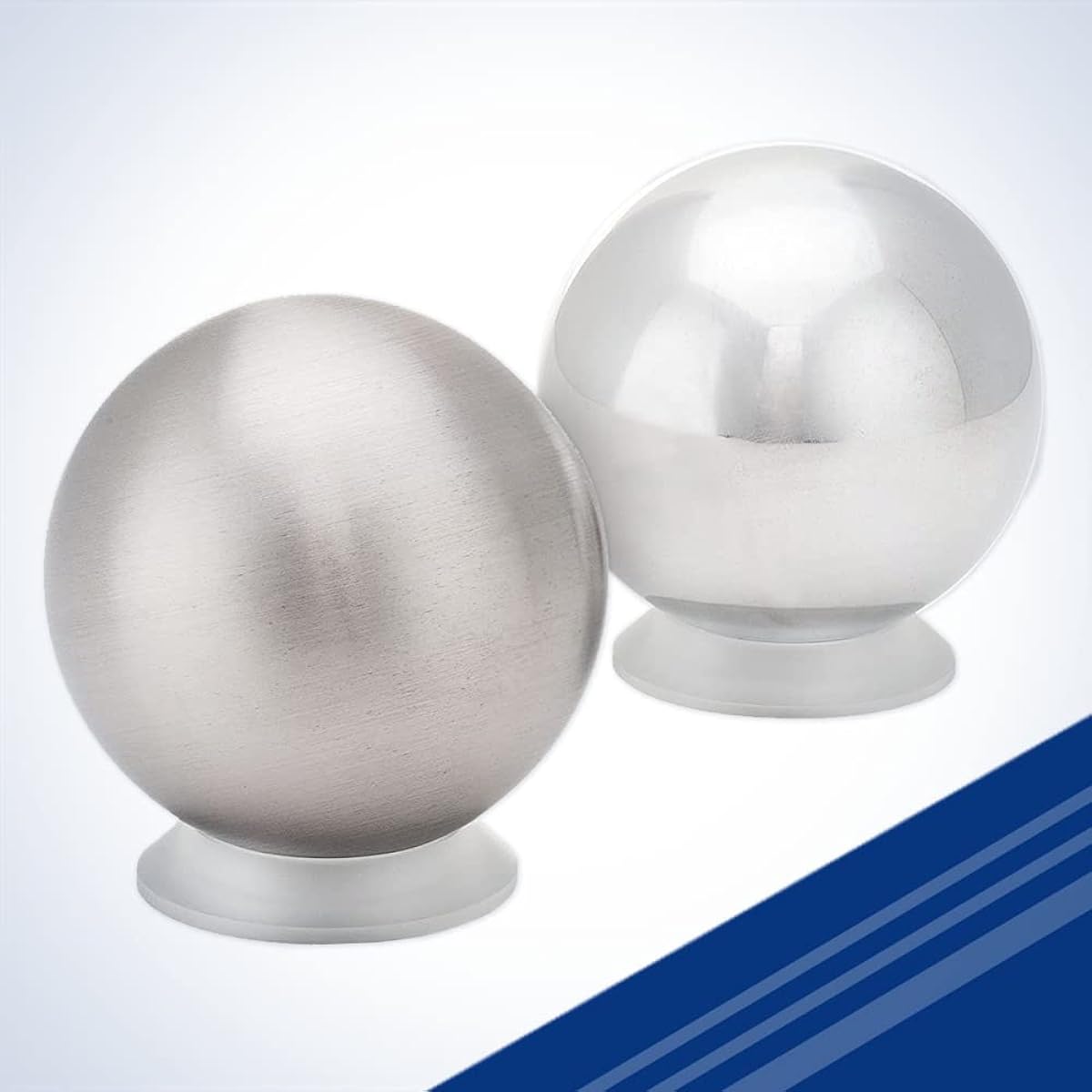 Tungsten & Aluminum Sphere Set - 2.17" Diameter.