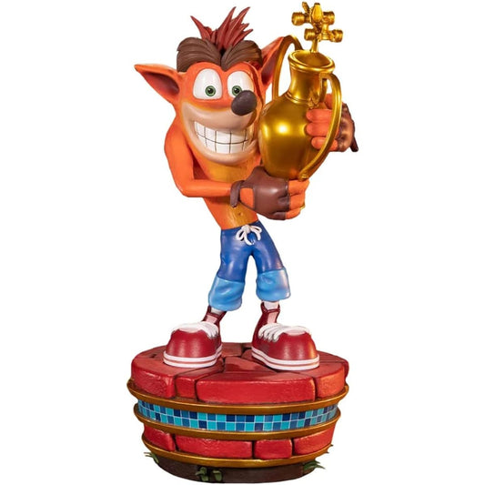 FIRST4FIGURES Crash Bandicoot - Crash Team Racing Crash Winner - Statue 46cm
