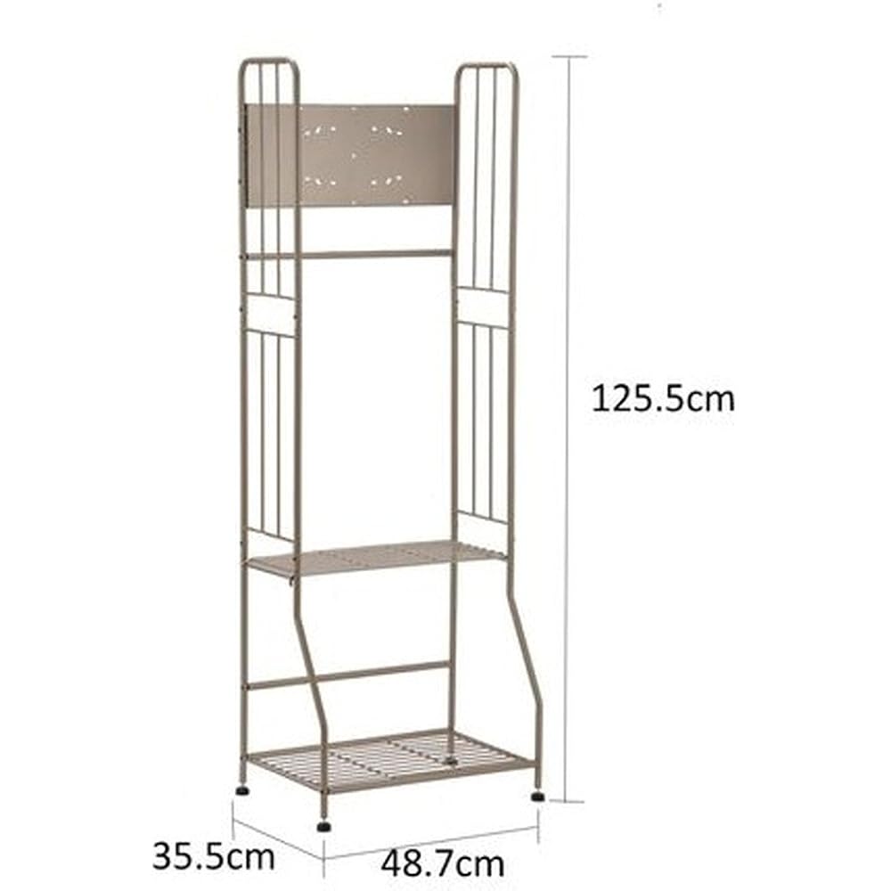 Green Life Post Stand Large Post Stand Simple Design Just Place It Titanium Gray 35.5 x 123.0 x 49.5cm OPS-02MD(TGY)