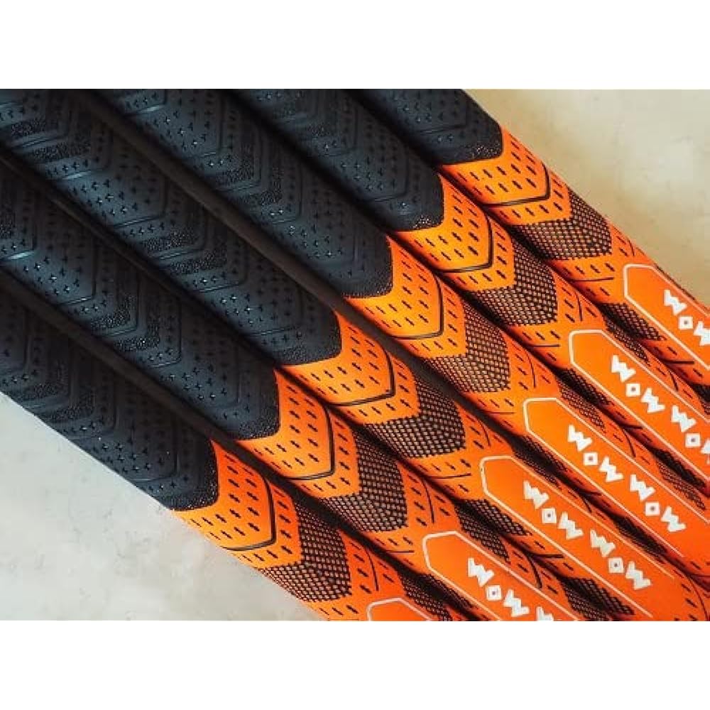 WOWWOW Golf 60R Standard Model Golf Grip No Backline For Competitors and Athletes Heavy Duty Golf Club Trial Set of 2 ~