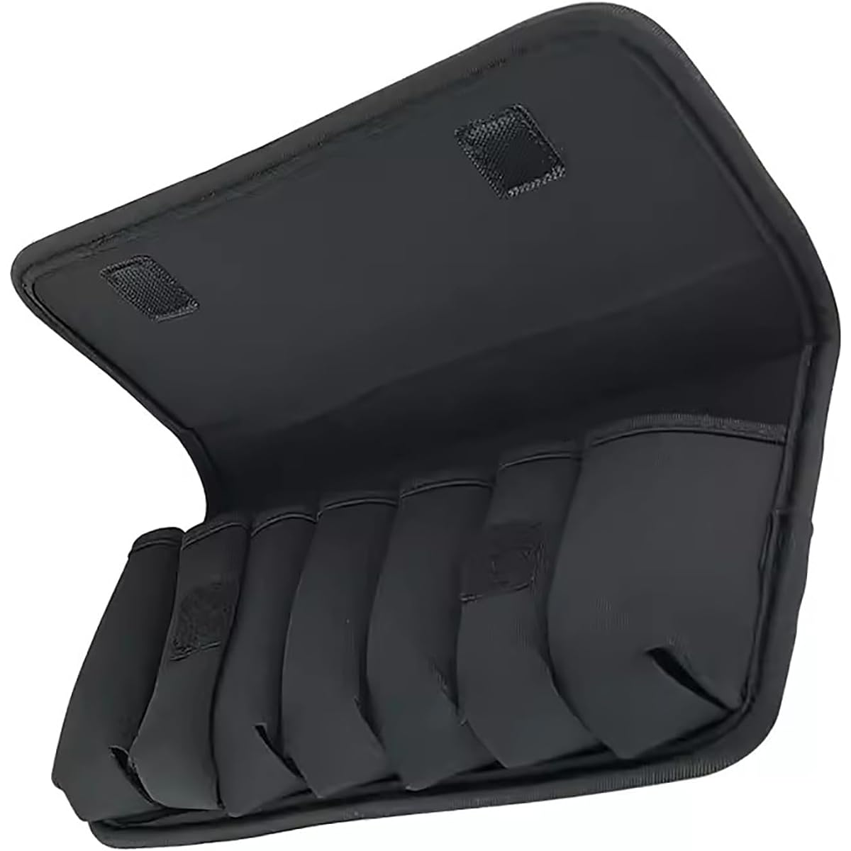 Harmonica case, harmonica bag, harmonica organizer, black, easy to carry