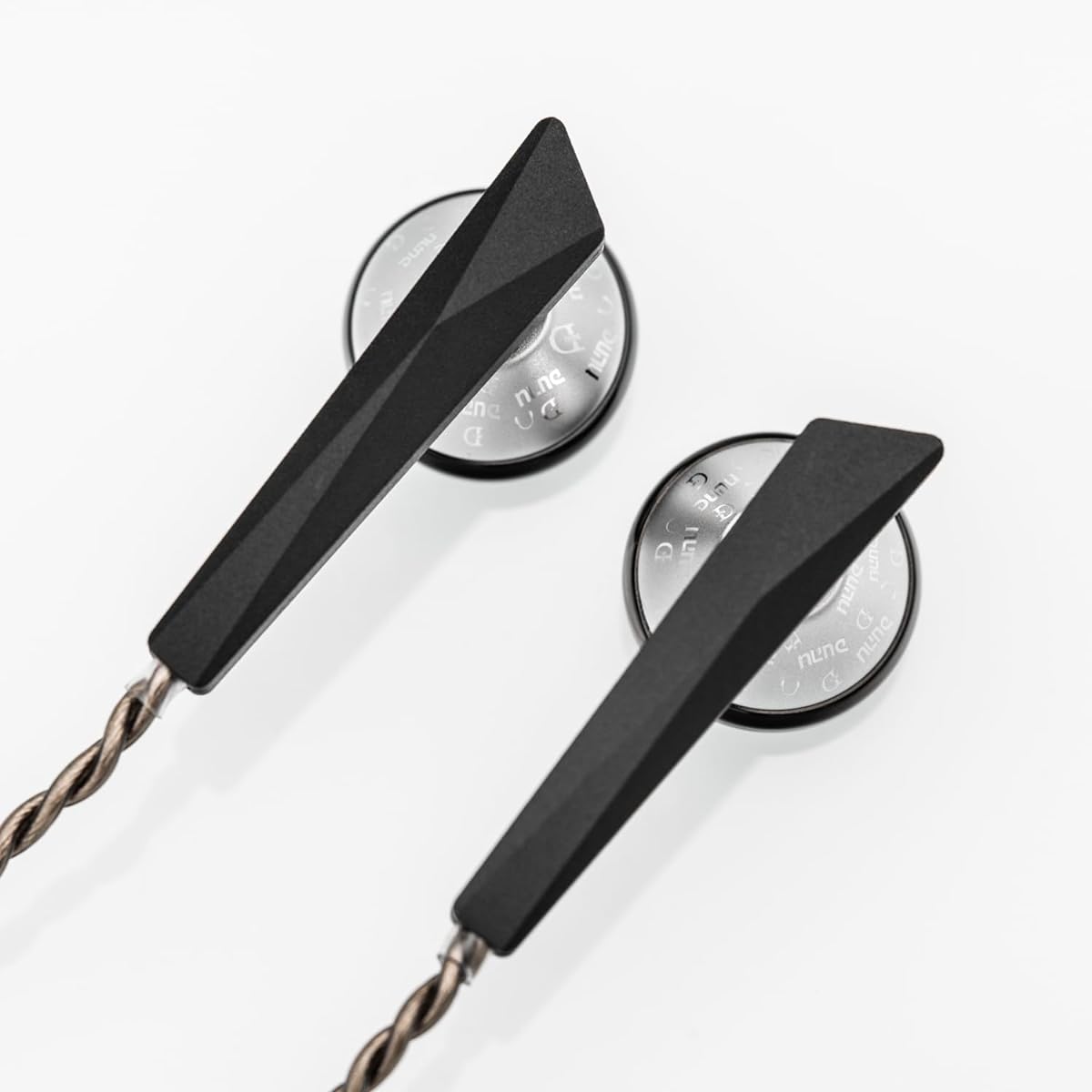 HiFiGo DUNU Alpha 3 1DD Earphone Single 14.2mm Dynamic Driver In-Ear Earphones with High Resolution Certification and Wide Soundstage (Silver 3.5mm)