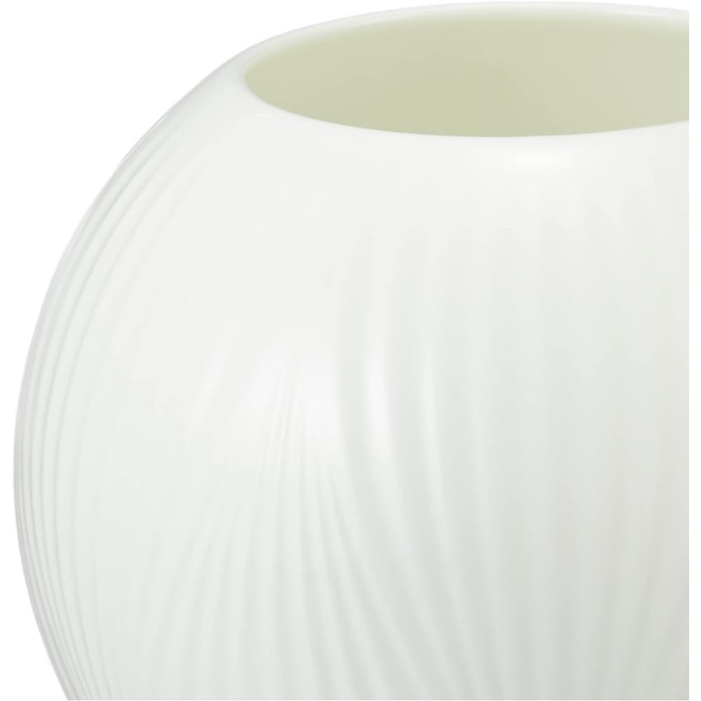 [Regular Imported Product] Wedgwood White Folia Flower Base Vase 13cm Wedding Gift Present 40032153