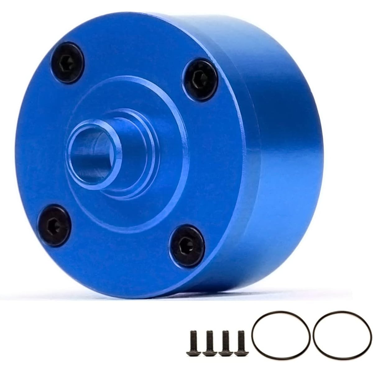 Aluminum 29mm Differential Housing/Differential Case for 1/8 Arrma Typhon Kraton Notorious Outcast Talion 6S and 1/7 Arrma Limitless Violation Upgrade Parts (Blue)