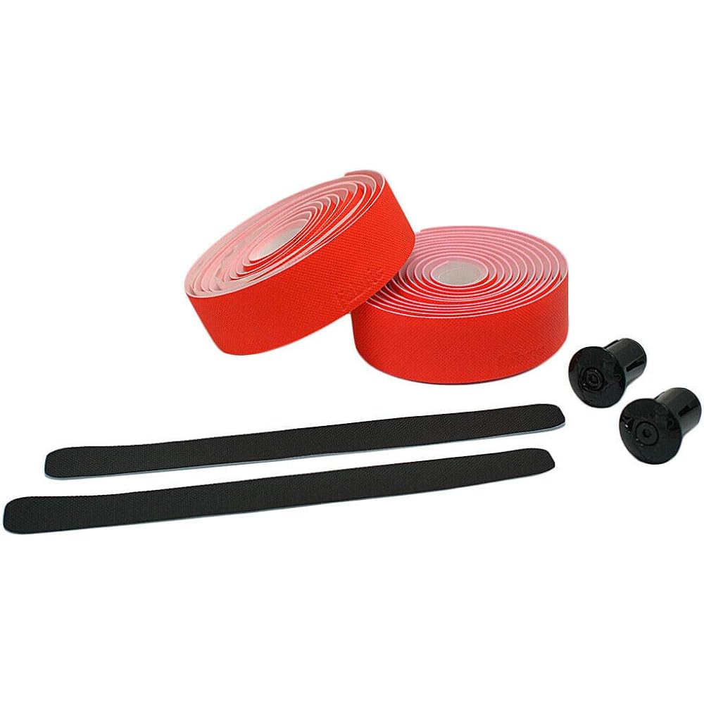 Fabric Knurl Road Bike Bar Tape, Red, VL1927