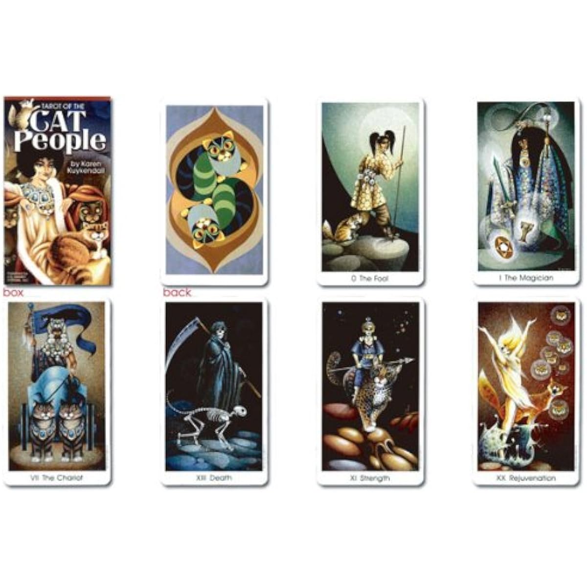 [Cats on every card!] Tarot of Cat People