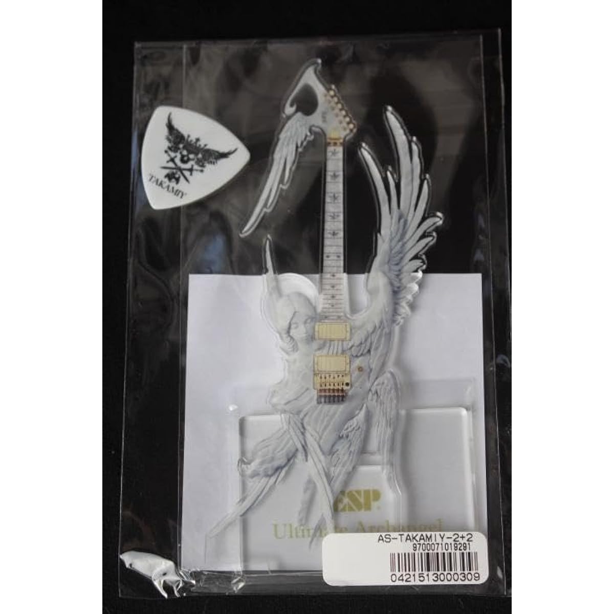 THE ALFEE × Mitsukoshi collaboration acrylic guitar stand bonus pick YQ
