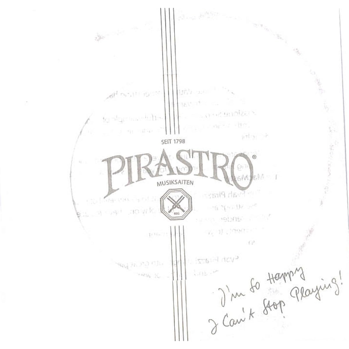 PIRASTROGold Gold Violin Strings EADG Set E-String Ball