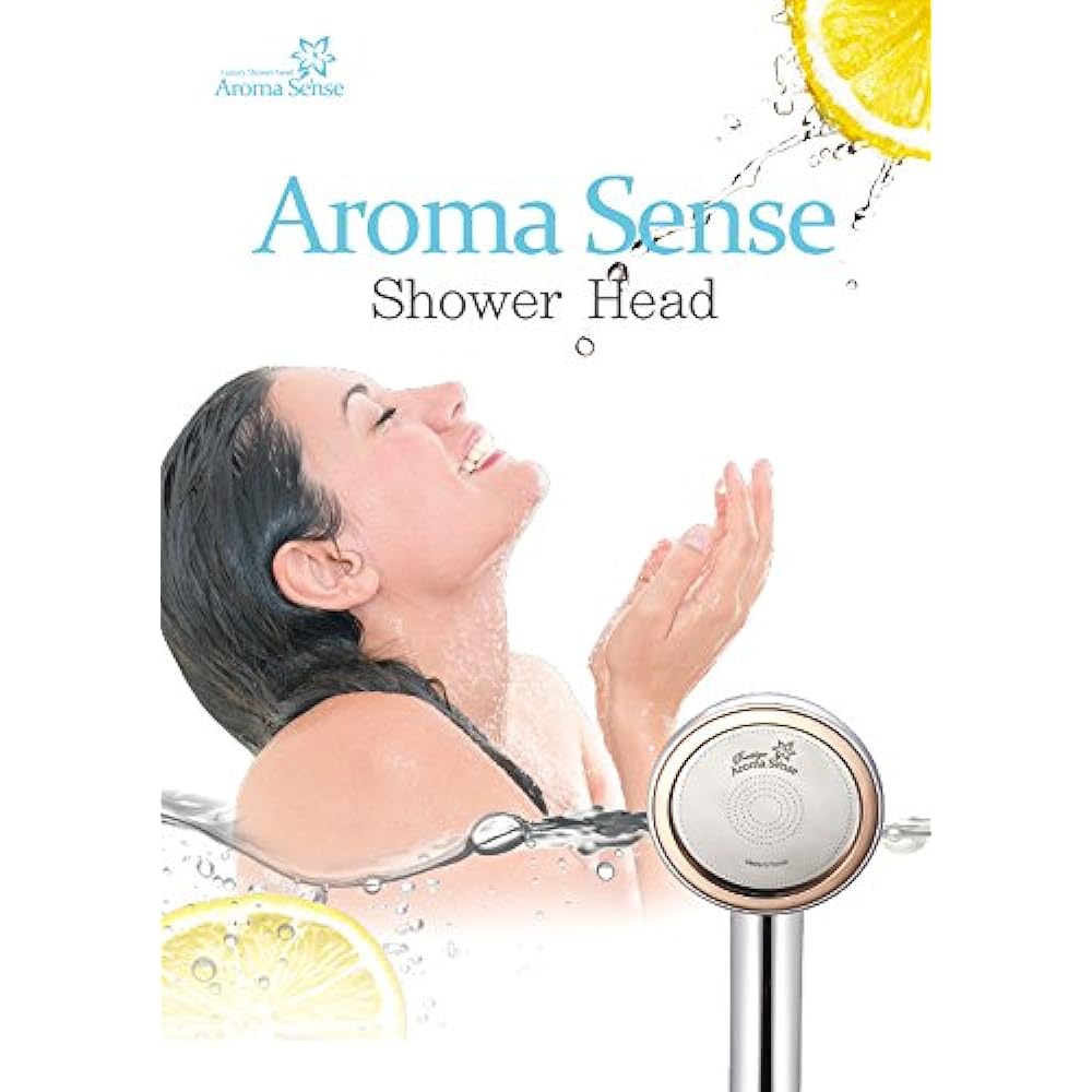 KNTeC Aroma Sense Scented Shower Head (with Adapter) AS-Prestige