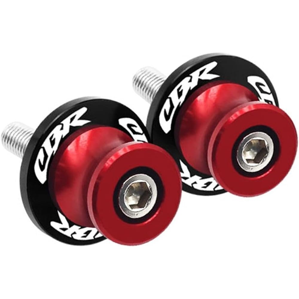 DOOREX M8 Motorcycle Swing Arm Spool Stand Screw Aluminum Accessories CBR 600RR 1000RR 900RR 929RR 954RR CBR 600 F2 F3 F4 Swing Arm Slider Spool (Size: Titanium)