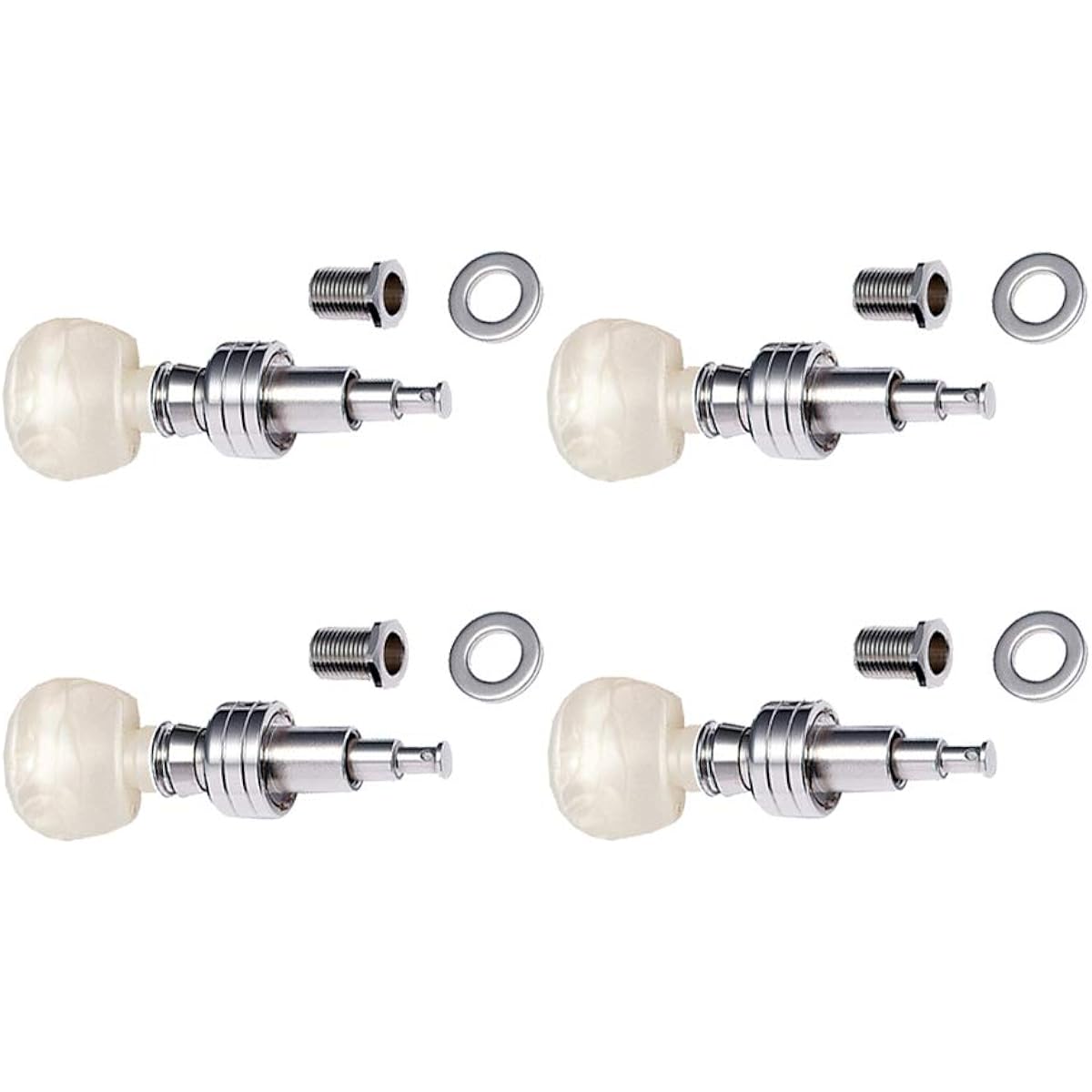 Scud Planetary Pegs for Banjo 1-4 Strings Set of 4 Nickel P-140