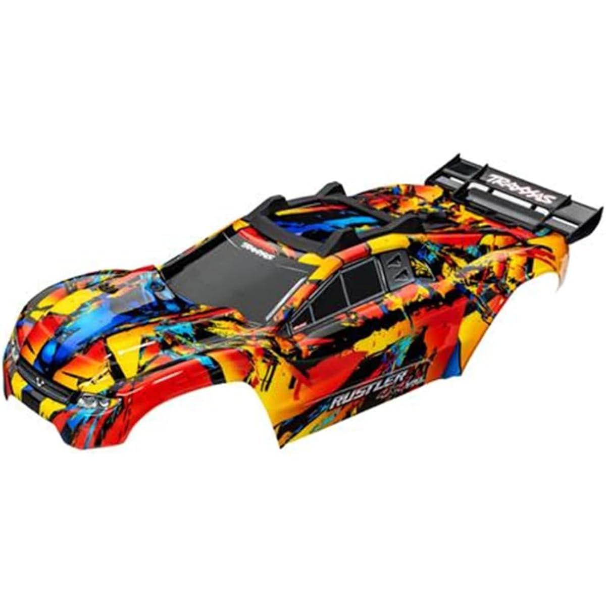 Traxxas Rustler 4x4 VXL Body Solar Flare 6718R