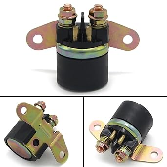 Motorcycle Starter Relay Motorcycle Starter Solenoid Relay for Suzuki LT-F4WDX King Quad 1991-1998 LT-4WD LT4WD DR250 DR350 DR650 GSXR1100 31800-49100