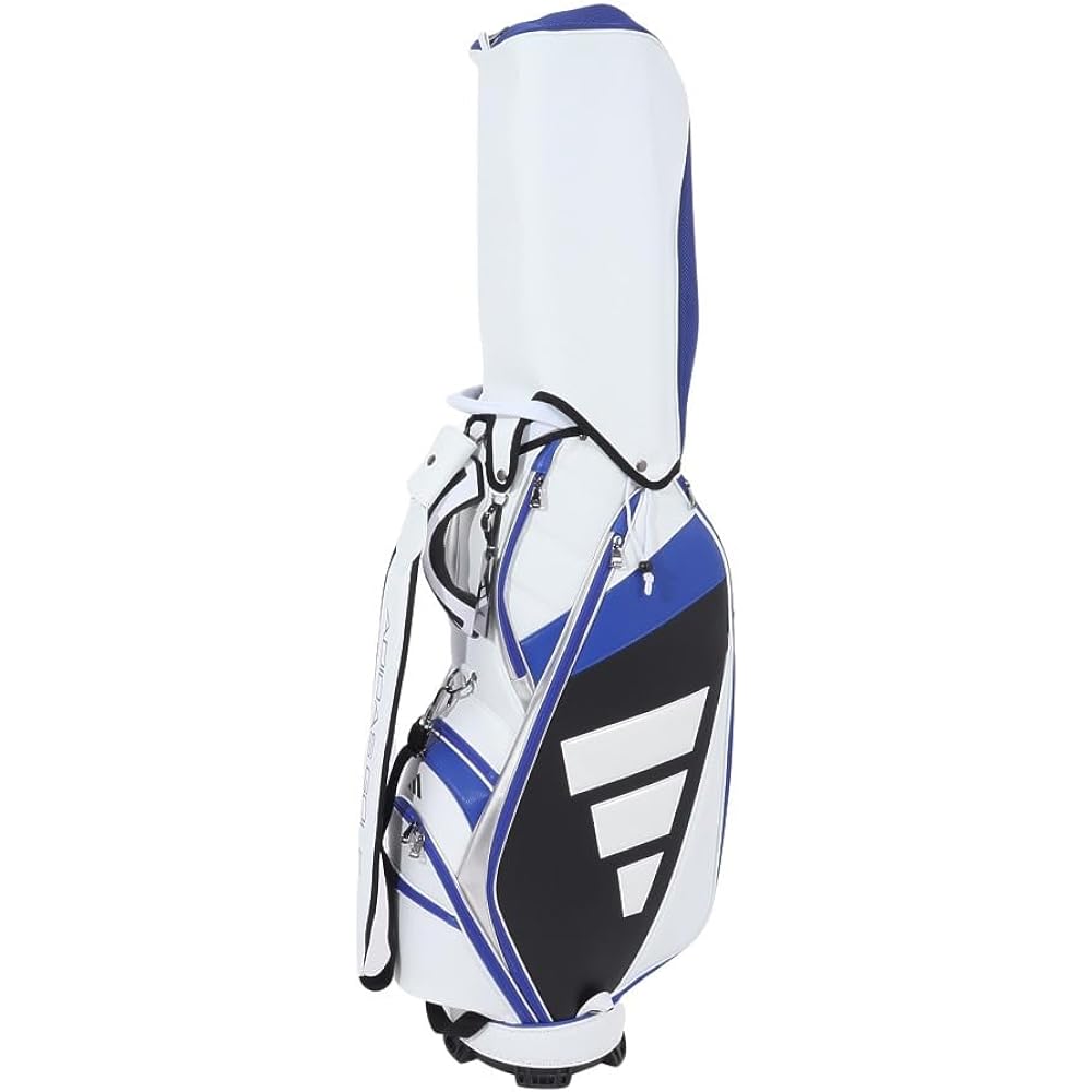 Performance Logo Caddy Bag White/Lucid Blue