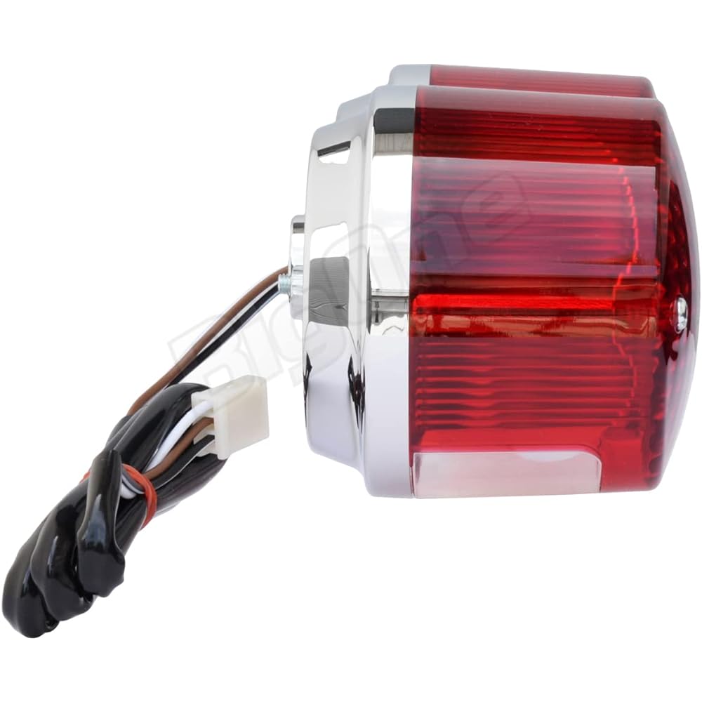 BigOne Repro Parts GT750 GT380B GT250 GT250B GT185 GT380 GT550 Tail Brake Light Lamp ASSY Lens Base Genuine Type Red Red